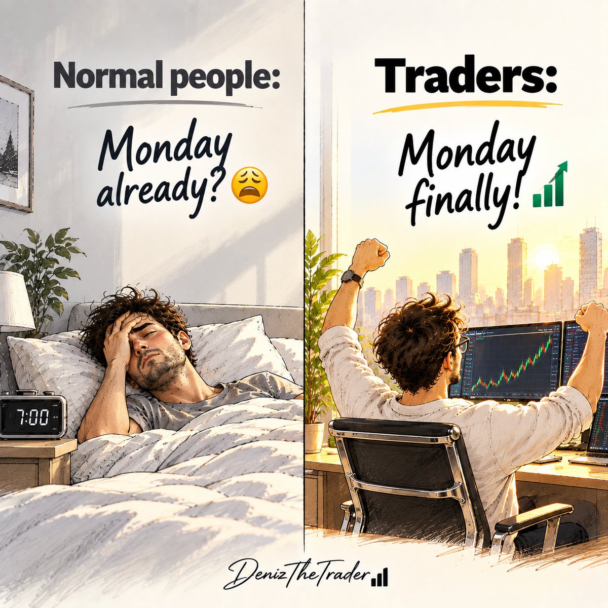 DenizTheTrader's tweet photo. Only traders will understand. 😂 https://t.co/9HKRi5M4WE