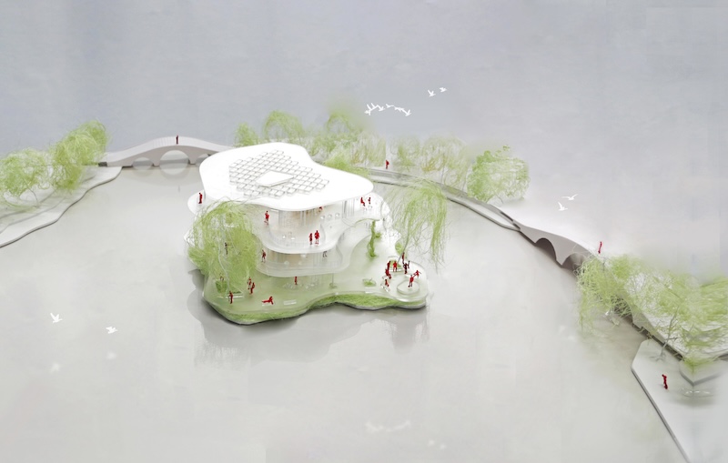 Architizer's tweet photo. #ArchitizerAwards

At Yangyi Village, a community center will take the form of a green hill rising from a pond, preserving the site’s existing willows.

📍 Shanghai, China
Project by: Tab Architecture &amp; Design
Details: https://t.co/OAGuQ9Lvmq https://t.co/LEf2e6VtYl