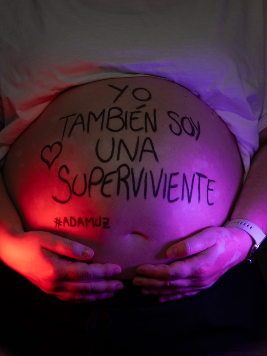 VictimasAdamuz's tweet photo. Gema aún no ha nacido, pero para nosotros va a nacer dos veces. El 18 de enero sobrevivió a la tragedia evitable del descarrilamiento de Adamuz. Es toda una superviviente.

Con este mensaje os animamos a uniros a nuestra Asociación de Víctimas de Adamuz. Por Gema, por todos https://t.co/sduxZ8KvHN