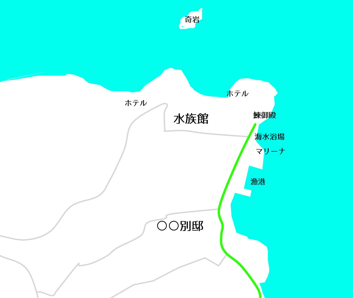 sakkurusan's tweet photo. クイズ◯◯年前の地図　第121問              

この地図は、44年前の北海道のある場所の地図です。 さて、どこでしょう？