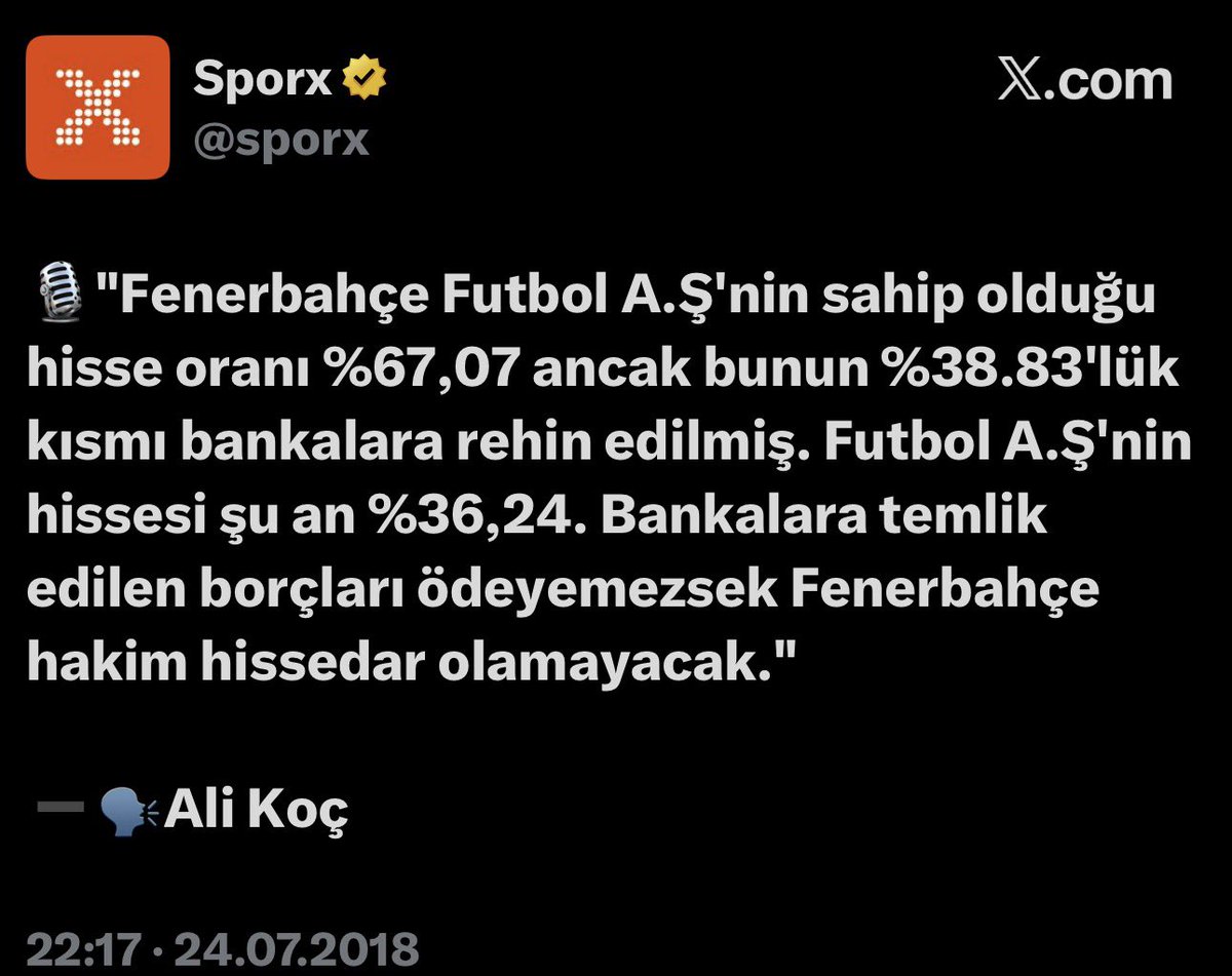 FenerSports_tr1's tweet photo. Fenerbahçe’yi bankalara satan adam çıkmış bugün 8 aylık yönetime kulübü batırdınız diyor, fıkra bu kadar. https://t.co/p1YrPGiNHi