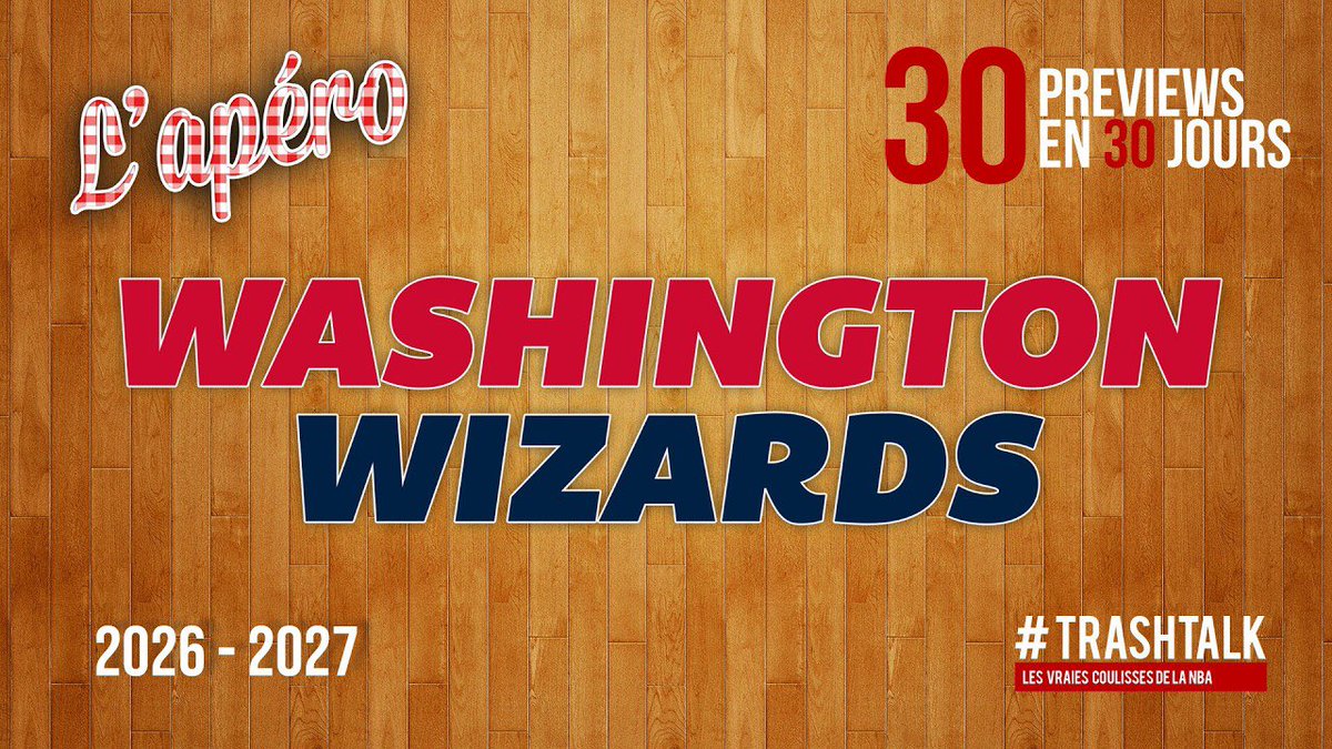 TrashTalk_fr's tweet photo. 🔥 30 PREVIEWS : LES WASHINGTON WIZARDS !! 🔥

DIRECTION LA CAPITALE CE DIMANCHE !!🇺🇸🏛️🧑‍⚖️

- Une hype justifiée sur ce groupe ?
- Quelle hiérarchie offensive ?
- Anthony Davis, transfert à venir ?
- Quelle place à l’Est pour Washington ?

À TABLE !! 🍽️

➡️ https://t.co/P8IPPZYLX3 https://t.co/amN1f43RXH