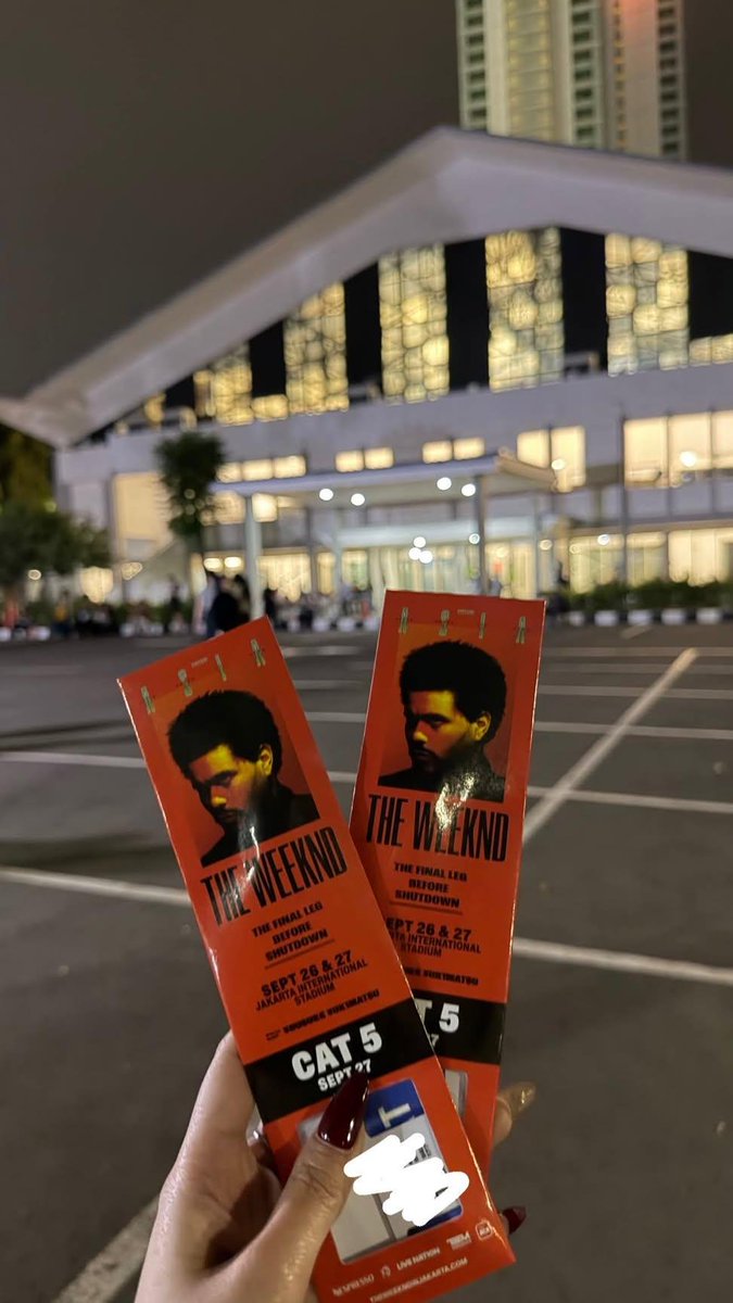 womsryug's tweet photo. WTS THE WEEKEND IN Jakarta 

CAT 5 Day 2 underprice

💸 750K pertix (sisa 2 tix)
✅ bisa dp cod sekarang di venue ya
✅ dibantu sampai masuk
✅ ada grup jastip

Wts wtt wtb tiket fest konser tiket the weekend https://t.co/v6jPpoyi1d