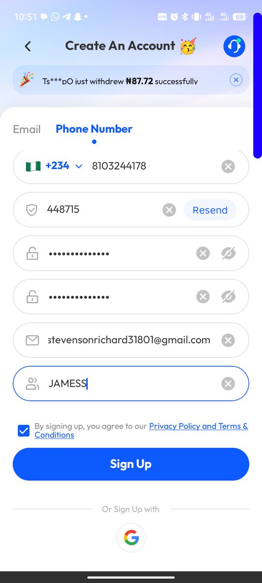 StevensonRich7's tweet photo. @legendrymazi00 This are all my proof bro from installing the app to finishing sign up 2039457886 kuda microfinance bank 😔🙏 @legendrymazi00 https://t.co/2K2fnSAxd2
