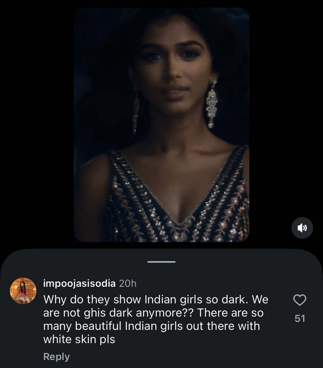 LilithBlack25's tweet photo. Indians really need to get past Colourism because this is mental retardation at this point https://t.co/O7eHQlDZYw