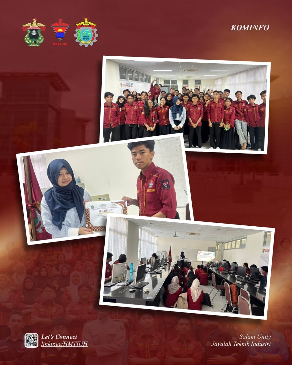 hmti_uh's tweet photo. [DOKUMENTASI I-LEARN]

Kegiatan I-LEARN dengan tema “Mastering Academic Reading: From Main Ideas to Inference &amp; Vocabulary” 

#HidupTeknik
#HidupTeknik
#HidupTeknik
#SalamUnity
#JayalahTeknikIndustri https://t.co/Hkaz1TnS0j