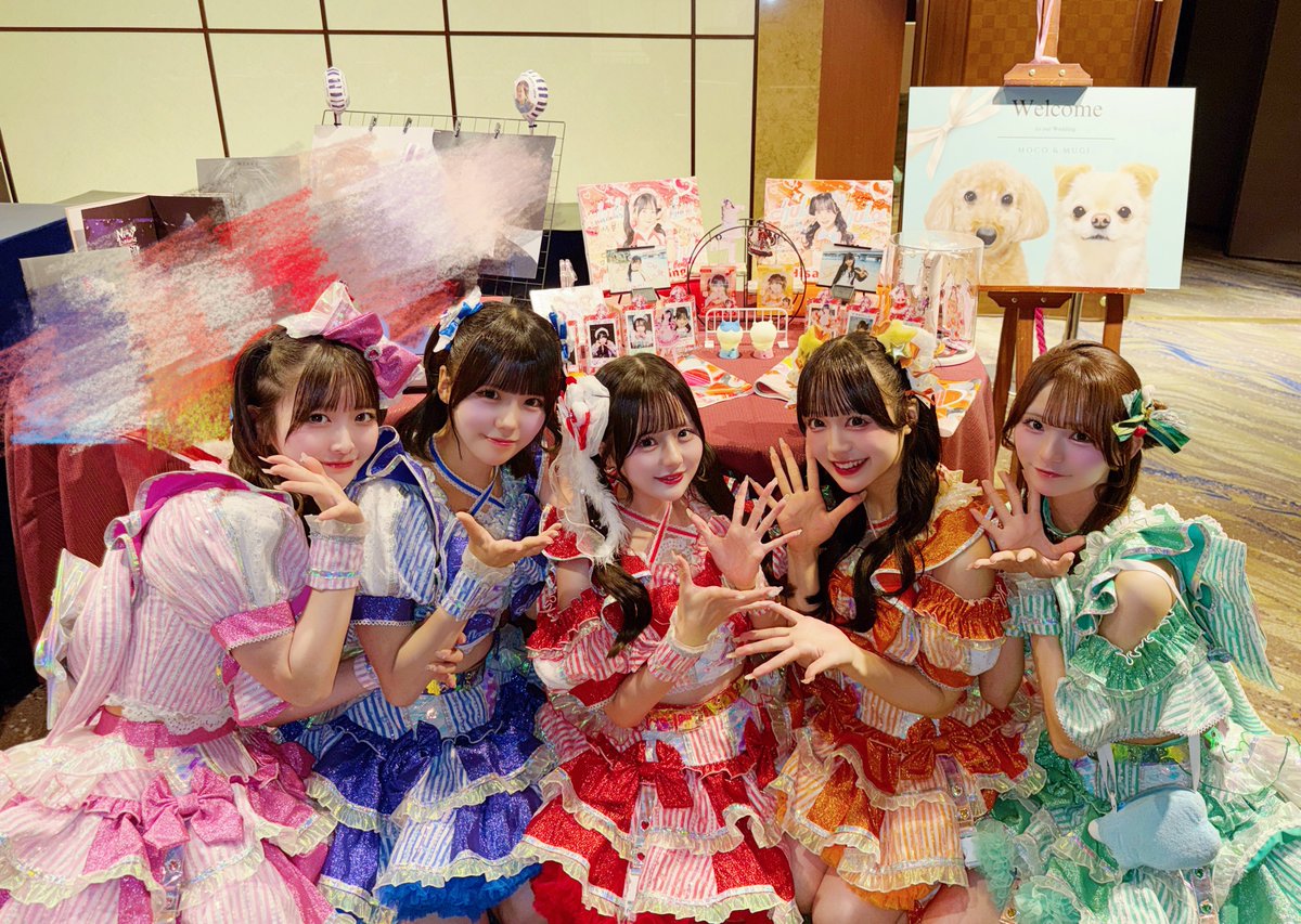 chuLa_official's tweet photo. 💍♡Happy Wedding♡💍

ファンの方の結婚式に
chuLaが出演させていただきました✨

改めて、ご結婚おめでとうございます！
末永くお幸せに🕊️💐

#ちゅら https://t.co/qPWQmyCUMx
