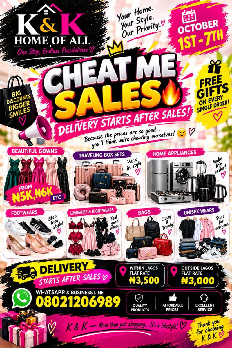 MercyKadi22's tweet photo. My beautiful ladies imagine getting 6 pants for 9k and getting 1 free (10) 

U buy 12k for 18k and get 2 free 
Now is the time to change ur undies 😍

Slash price on all items... Flat rate delivery fee even if u are in the north 😁😁

Send a DM with ur name to get ur number save https://t.co/EjtiMqGwd2