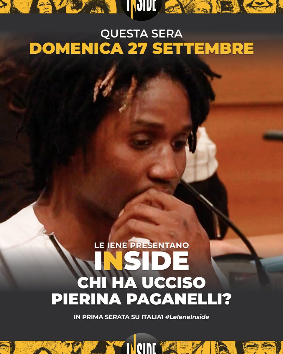 redazioneiene's tweet photo. Quasi tre anni fa Pierina Paganelli veniva uccisa con 29 coltellate nel garage del suo condominio a Rimini. Louis Dassilva, l’unico uomo finito a processo per il delitto, è stato assolto in primo grado lo scorso giugno e scarcerato dopo quasi due anni. La Procura ha annunciato che farà appello. Ma allora chi ha ucciso Pierina? 

Questa sera, domenica 27 settembre, in prima serata su Italia1, con Gaston Zama e Marco Occhipinti ripercorreremo il caso, le indagini e gli elementi ancora controversi per provare a capire cosa possa essere successo davvero quella sera, in una nuova puntata di “Le Iene presentano: Inside” #LeIeneINSIDE #LeIene #INSIDE