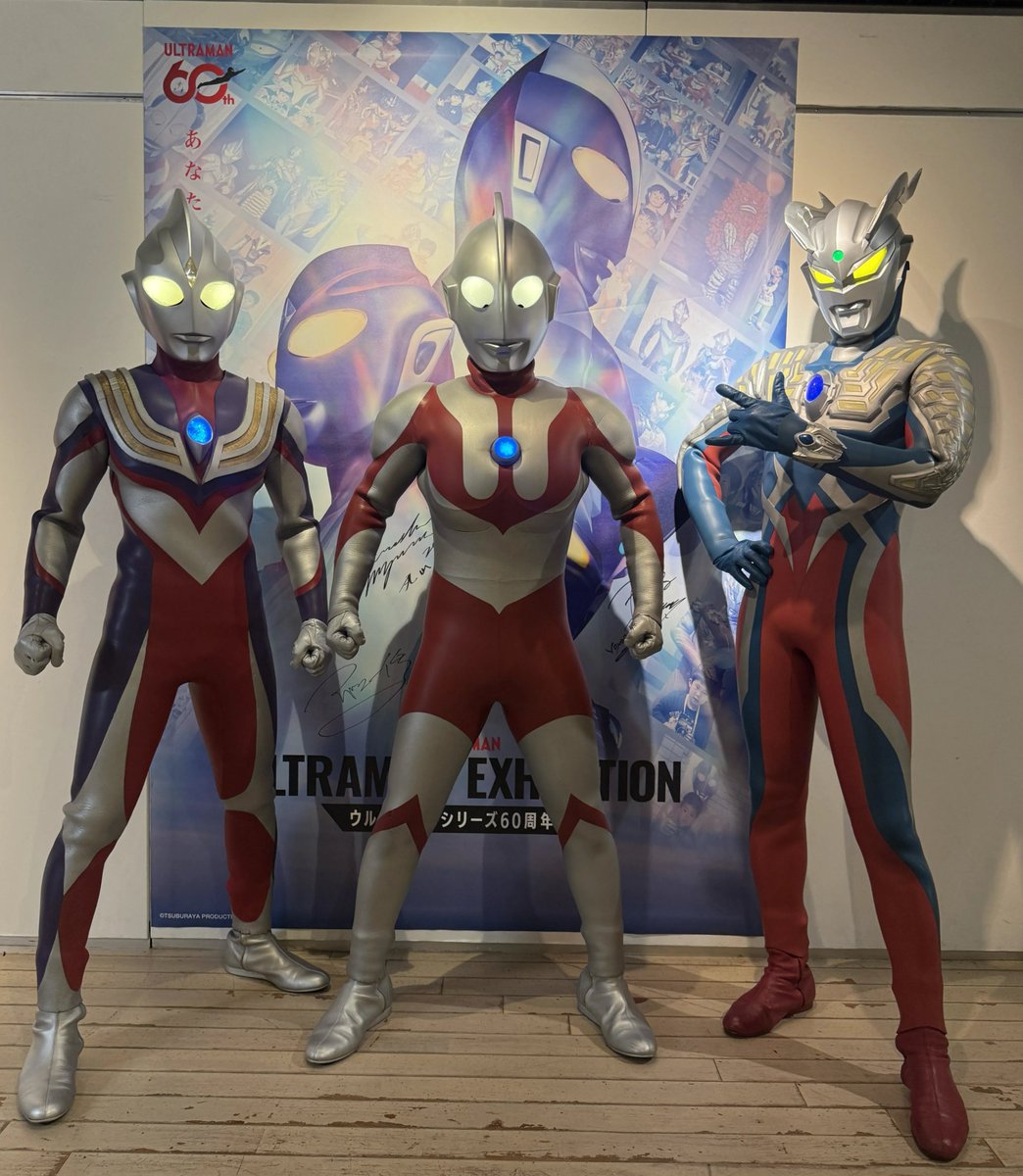 tsuburaya_event's tweet photo. ＼神奈川／
ULTRAMAN EXHIBITION -ウルトラマンシリーズ60周年展- in 横浜赤レンガ倉庫

「ULTRAMAN EXHIBITION -ウルトラマンシリーズ60周年展- in 横浜赤レンガ倉庫」は、無事に会期を終了いたしました。

期間中ご来場いただいたみなさま、誠にありがとうございました✨

そして――
＼次回、静岡会場開催決定！／📢 

📅会期：2027年4月16日(金)～5月5日(水・祝)
📍会場：ツインメッセ静岡 南館大展示場A

詳細は後日お知らせいたします。
静岡で、またお会いしましょう！🌟

#ウルトラマン60周年展
#ウルトラマンシリーズ60周年
