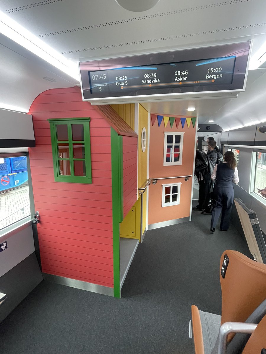 alexhornbyrail's tweet photo. Views from #InnoTrans: more attention seemingly being paid to how trains are zoned, whether it be for kids, for comfort, for cycles and more.
Examples from Italy, Norway and Austria for family areas on new intercity stock… https://t.co/ubE3BeUxDD