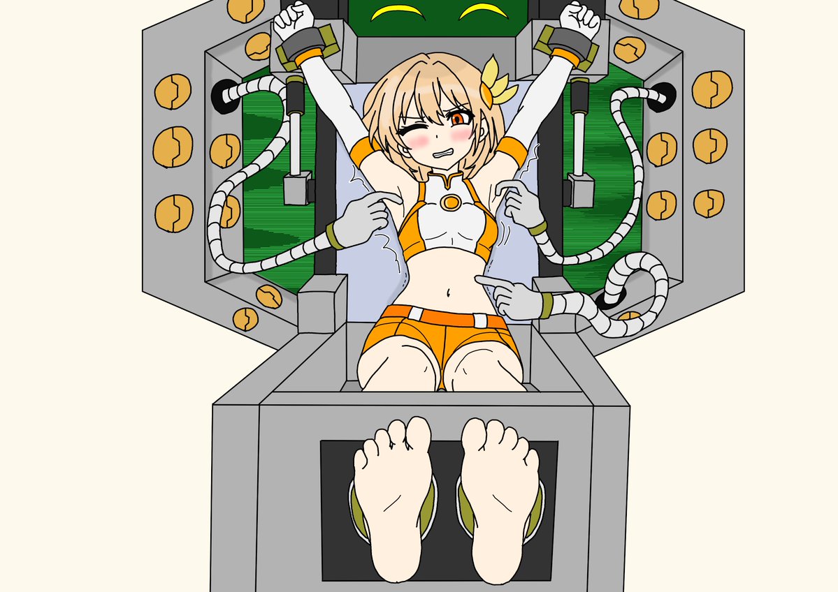 Shion_pureus's tweet photo. むかーしむかしに書いた小説のキャラクターエレメンタル・シャインのく��ぐりイラストです。
小説も投稿していますので、ぜひそちらもご覧ください。
#くすぐり https://t.co/XIQaXaxTAS
