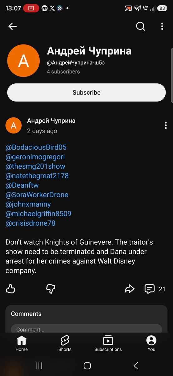 Spike_doggy's tweet photo. Nuh Uh, You Can't Saying Things 

Or Else Your Channel Will Community Guideline Strikes!!

Everyone Report Her Post Now!!

She Needs Terminated Soon https://t.co/Tb53rfww3l