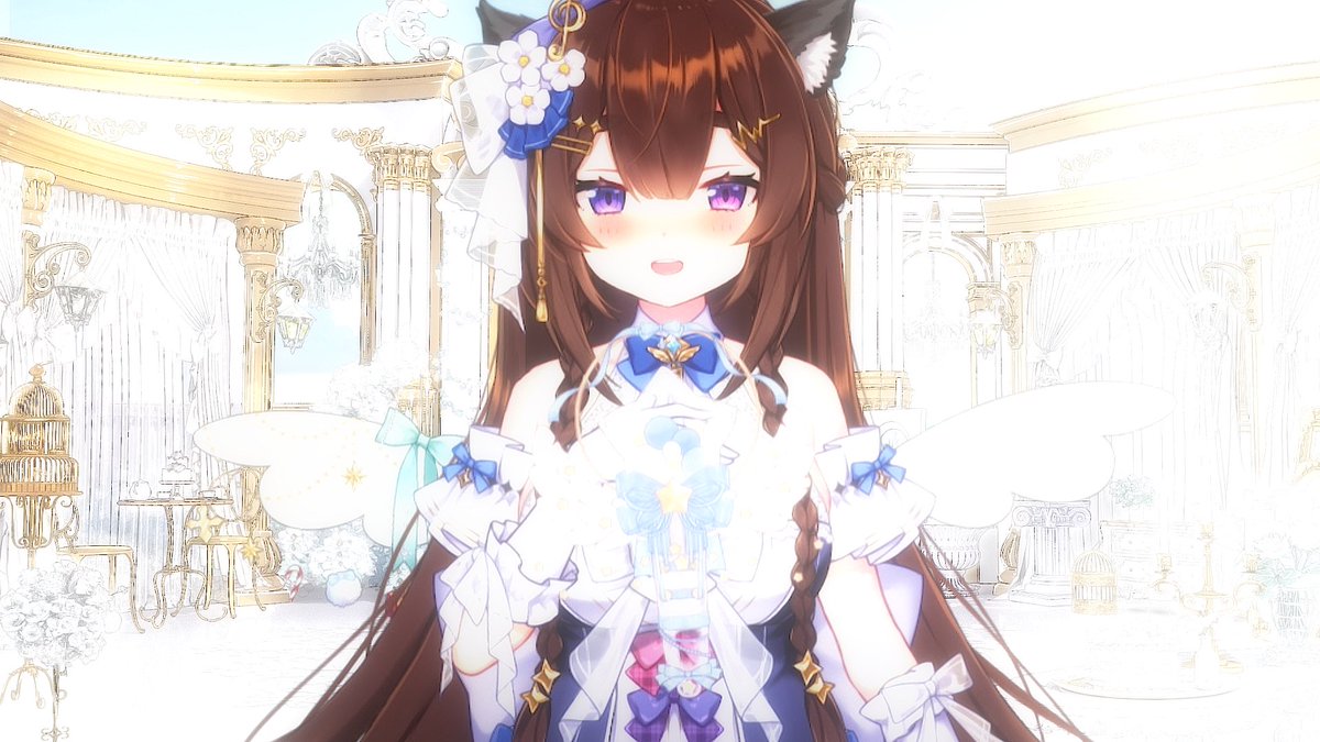 Cecily_vtuber's tweet photo. 最後今天成為貓貓天使偶像欸嘿🤍🎵✨ https://t.co/jpmZMWnLWZ