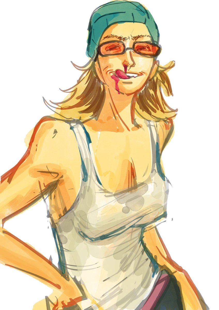 ripplesona's tweet photo. procrastinated and drew this i wanna take some elements from her for my hairdresser oc in 10000 years https://t.co/5SYfgeOmPA