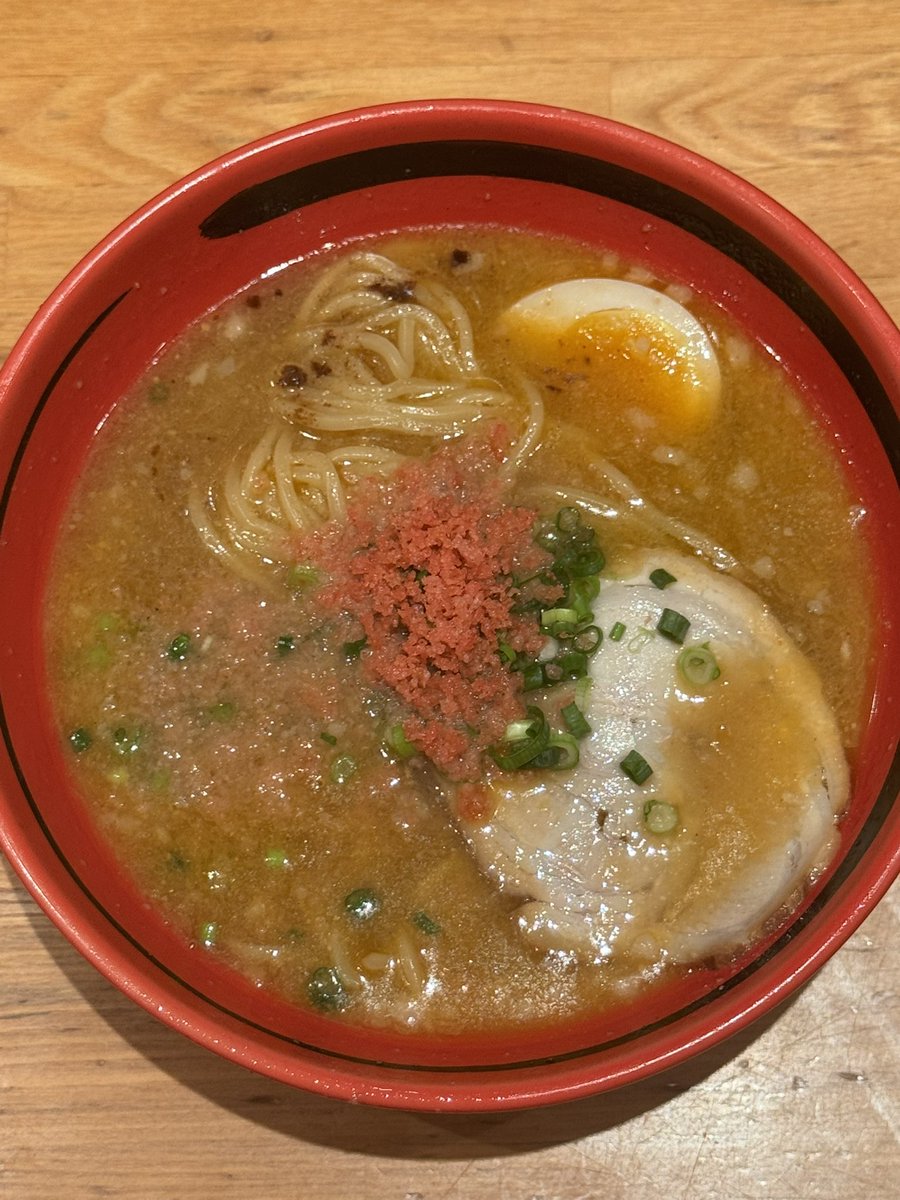 mescarbonicsub6's tweet photo. ラーメン部活動2026年542軒目は千歳の一幻で、えびみそをそのままで。
遂に千歳空港まで戻って来ました、北海道遠征はこれで最後です。
#ラーメン  #ramen #lamen #rahmen #中華そば #支那そば #つけ麺 #まぜそば https://t.co/qV7CJRa8r3