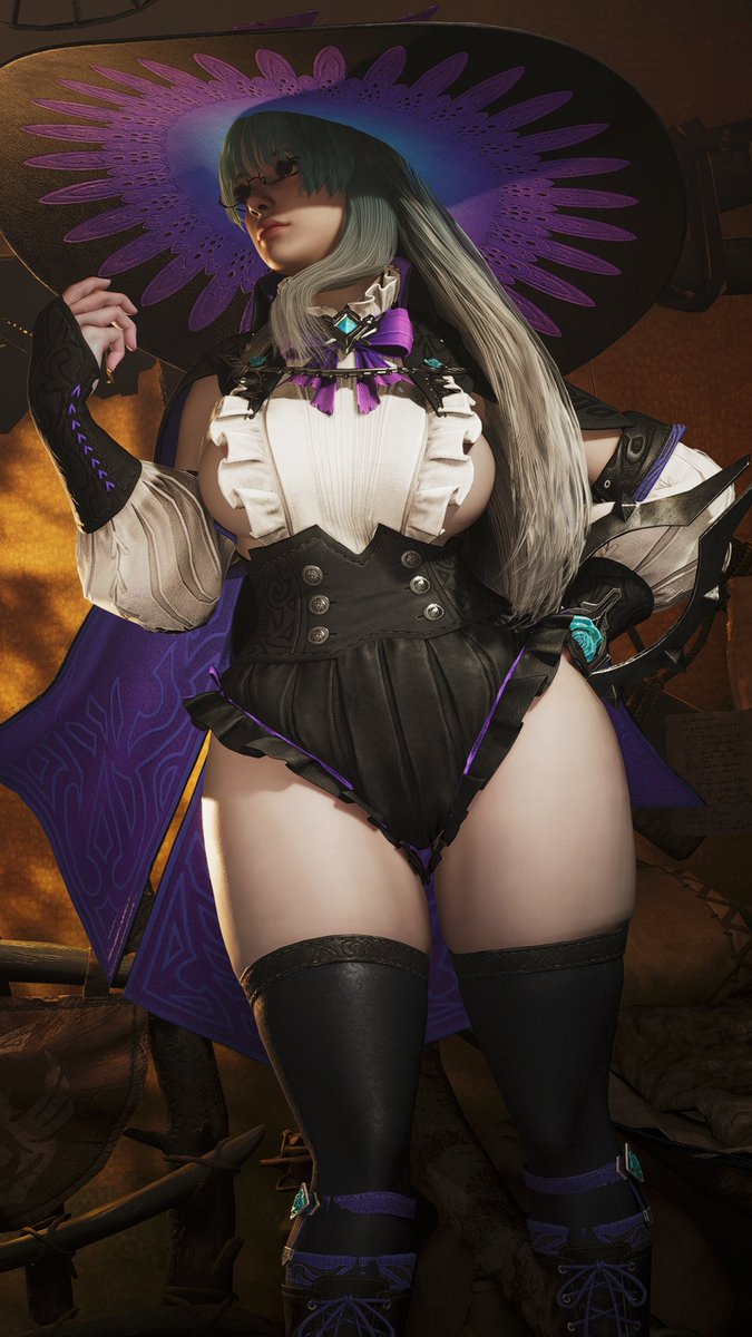 behemoth021's tweet photo. Dreamspell Witch Outfit 🧹✨
#MHWilds #VirtualPhotography #MonsterHunterWilds https://t.co/AYoJsTVukb