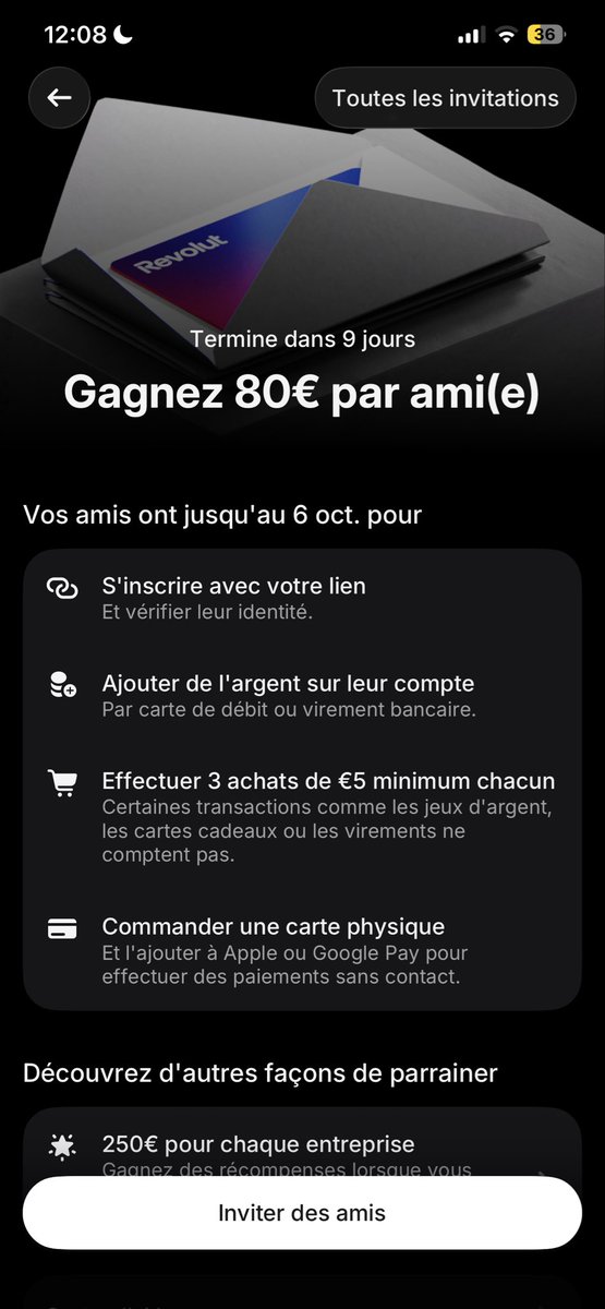 seb31240's tweet photo. ⚠️ Parrainage Revolut ⚠️

Je suis sur Revolut comme plus de 80 millions de clients conquis. Voici un lien d'inscription pour me rejoindre : https://t.co/wj4E7MlORZ https://t.co/TO7bQO5uBS