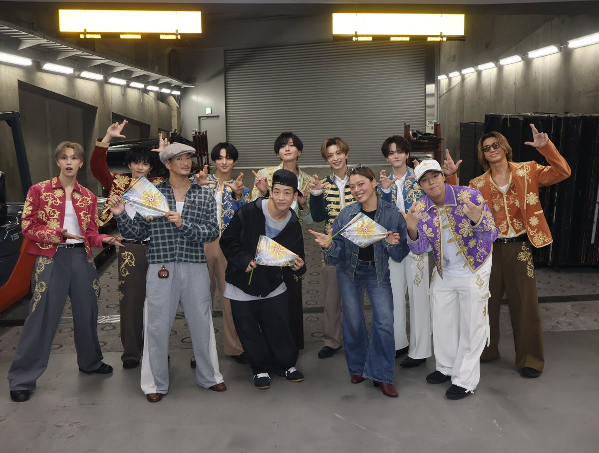 list_x_official's tweet photo. FANTASTICS LIVE TOUR 2026
“SUNFLOWER” TOKYO DAY-2

本日もList::Xから、Tenju / RISA / YO-SEIが
鑑賞させていただきました🌼

ありがとうございました！❤️‍🔥

@fantastics_fext 
@sekai_official_ 

#FANTASTICS #SF_FNT #SUNFLOWER
#listx #dleague https://t.co/uBKhvGkB2Z