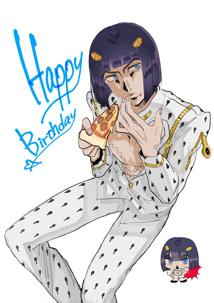 st_gun_e's tweet photo. 素敵な誕生日でありますように💙🤍💙🤍
#ブローノ・ブチャラティ生誕祭2026 
#ブローノ・ブチャラティ誕生祭2026 https://t.co/WJYisBXn95