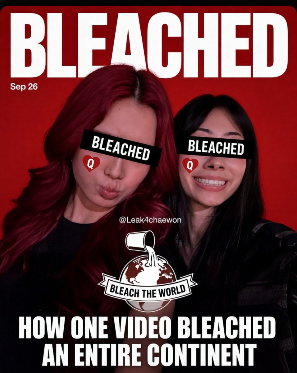 Leak4Chaewon's tweet photo. BLEACHED morning BWC patriots 🫡 https://t.co/QgBpTQLMpT