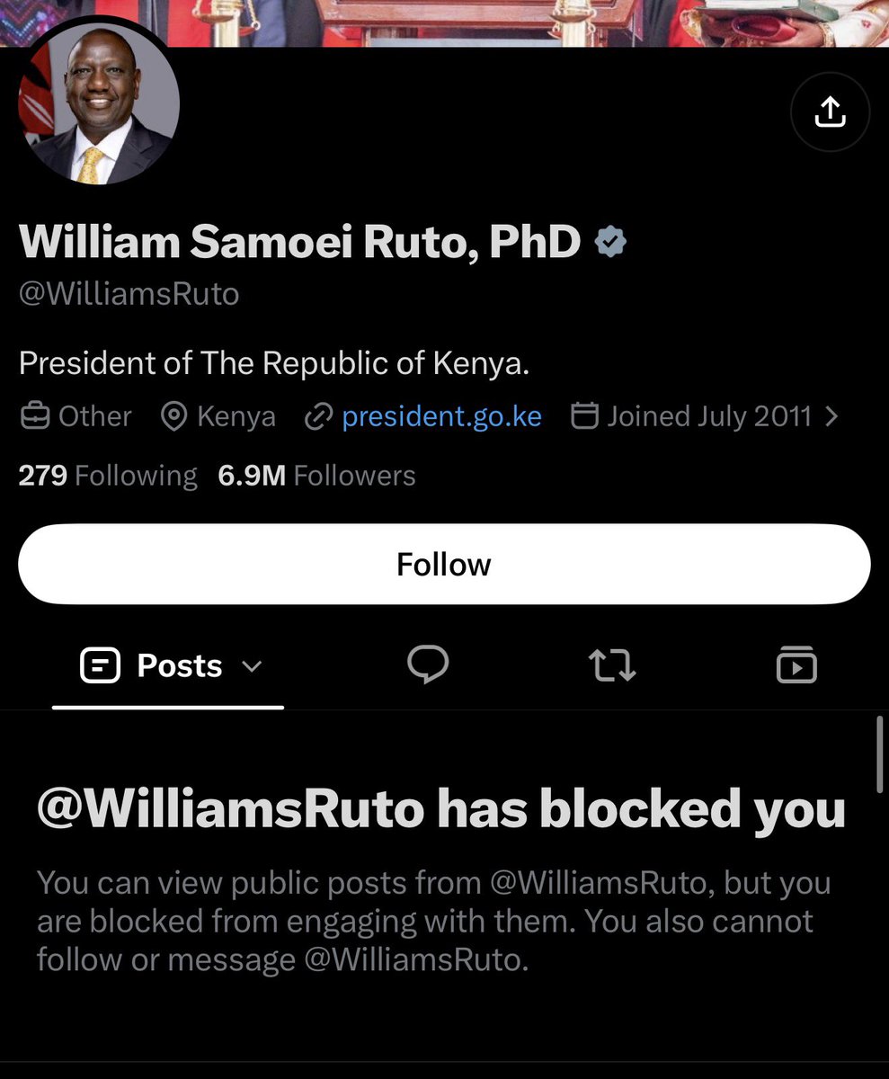 Mwafreeka's tweet photo. @allan_murungaru @WilliamsRuto Yes he’s my boss you 🤡 https://t.co/frQQLXtvwr