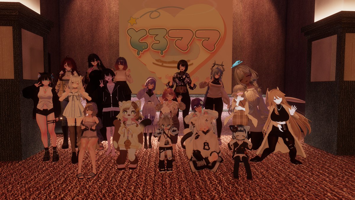 zambrottazadark's tweet photo. 土曜日は運良く招待枠でとろママに行けました！
素敵なママさんとお話出来て楽しかった！！
 #とろママVRC https://t.co/LTFUZOmqDV