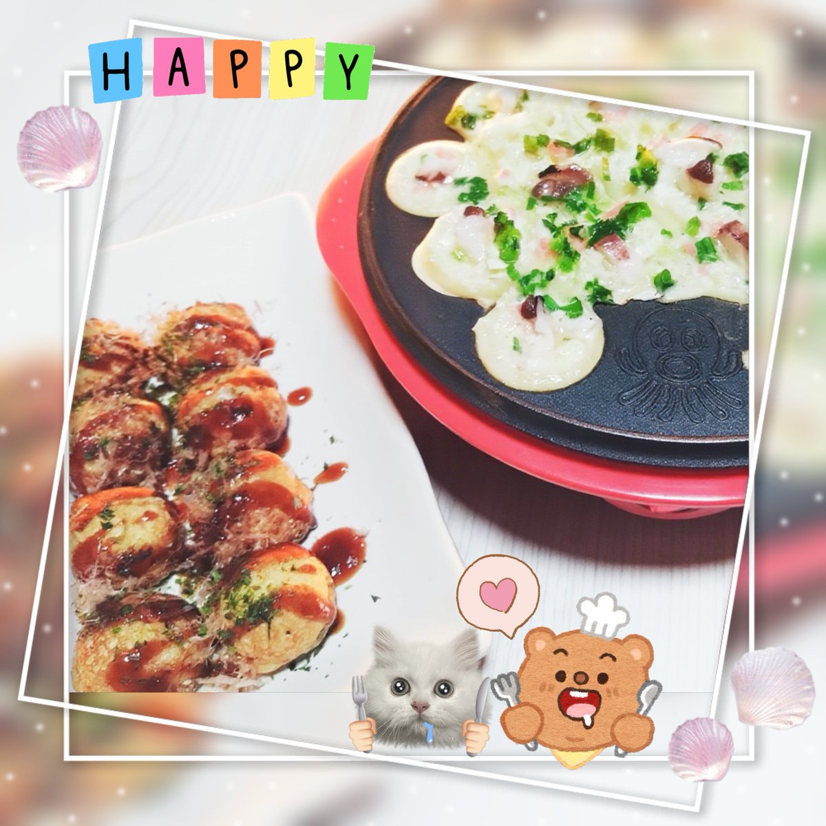 _Milktea_0923's tweet photo. 夜ｺﾞﾊﾝたこﾊﾟꔛ⸜( ◍´꒳​`◍ )⸝🩷⊹₊ 

すこしずつ焼けてきちゃꔛ❣️❣️
もᤊすこしおっきな機械ほしいにぇꉂꉂ

#たこ焼き #よるごはん https://t.co/lbIXX3K2P1