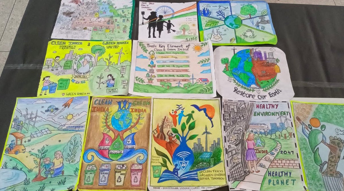 westerncomd_IA's tweet photo. *Swachhata Mein Sahbhag*
 *Swachh Bharat, Viksit Bharat*

As part of #SwachhataHiSeva2026,#ChakraWarriors turned commitment into action across Ambala, Patiala, Dappar, Nabha & Sangrur Cantts from 17–25 Sep 2026.
From clearing accumulated waste, leaf litter & deadwood to creating awareness among the next generation, the campaign went beyond cleanliness. It inspired Jan Bhagidari, responsible citizenship & a culture of sustainability.
🌱 300+ Army Public School students joined poster-making, awareness sessions and interactive activities on Waste Segregation & the 3Rs—Reduce, Reuse, Recycle.
Clean Cantt
 *Green Cantt • Proud India* 🇮🇳
#IndianArmy #WesternCommand #CleanAndGreen #ResponsibleCitizen

@adgpi @WesternComd_IA