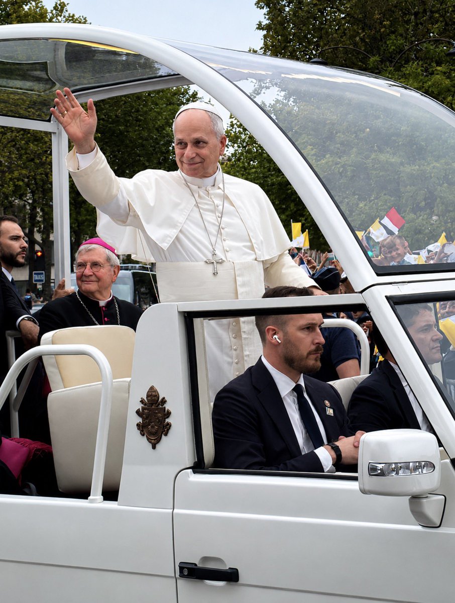 dr_el_25's tweet photo. Will be forever grateful for these 2 opportunities GOD gave me to see the supreme pontiff. I will keep this grace in my heart forever. 
Photos 1&amp;2: Vatican City 12 Oct 2025
Photos 3&amp;4: Paris 26 Sep 2026

#PapeÀParis #Pope #PopeInFrance #PapeEnFrance #Vatican https://t.co/HLtngYLiib