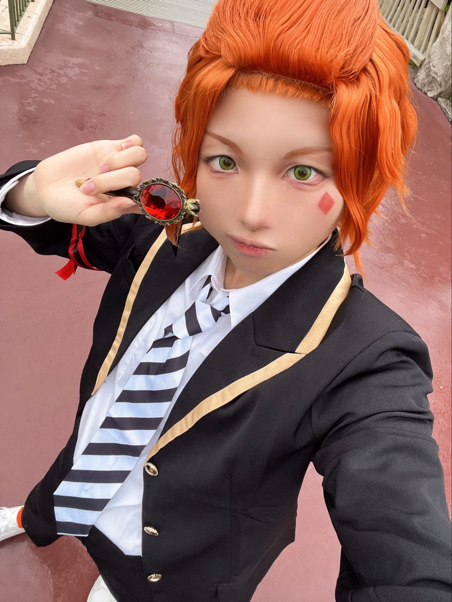 YouRei_1122's tweet photo. 昨日はハーツの皆と🐭🏰行ってきたよ〜!
はちゃめちゃに楽しかったありがとう💕

 #Dハロ仮装  #Dハロ仮装2026   #ツイステ仮装 https://t.co/k68WpjVi7v