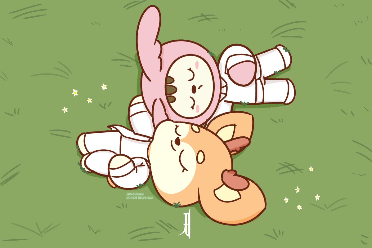 Dokkkeey's tweet photo. JxJ Daydreamers🐰🦌 https://t.co/tSouKDlmos
