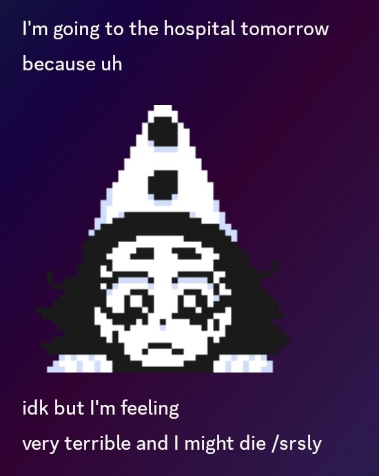 Themarybros's tweet photo. My sickness just got worse and I'm feeling more weaker than ever https://t.co/vYTDl9480x