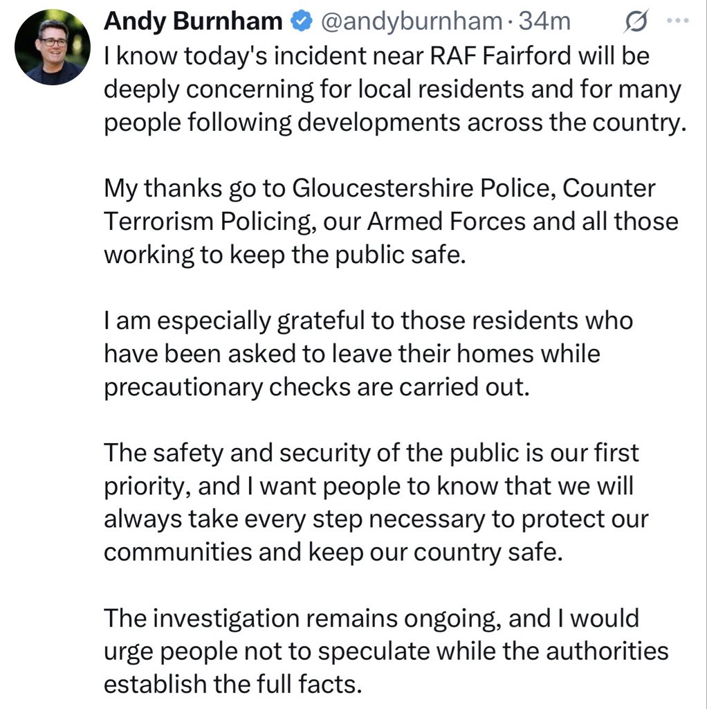 PatrickChristys's tweet photo. 1) The safety of the British people is not this government’s top priority 2) They are actively making us all less safe with their own actions 3) They always tell us not to speculate when it looks like Islamism is the motive, but they’re straight out the traps when it’s far right https://t.co/X5vPhUChUd