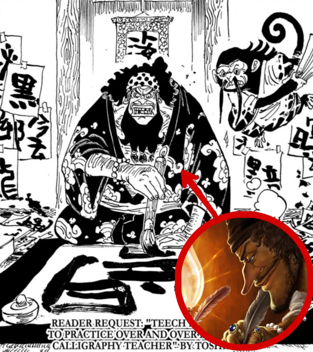 saboverse's tweet photo. oda is killing me with these #ONEPIECE1194 https://t.co/kPBPvKQSbt