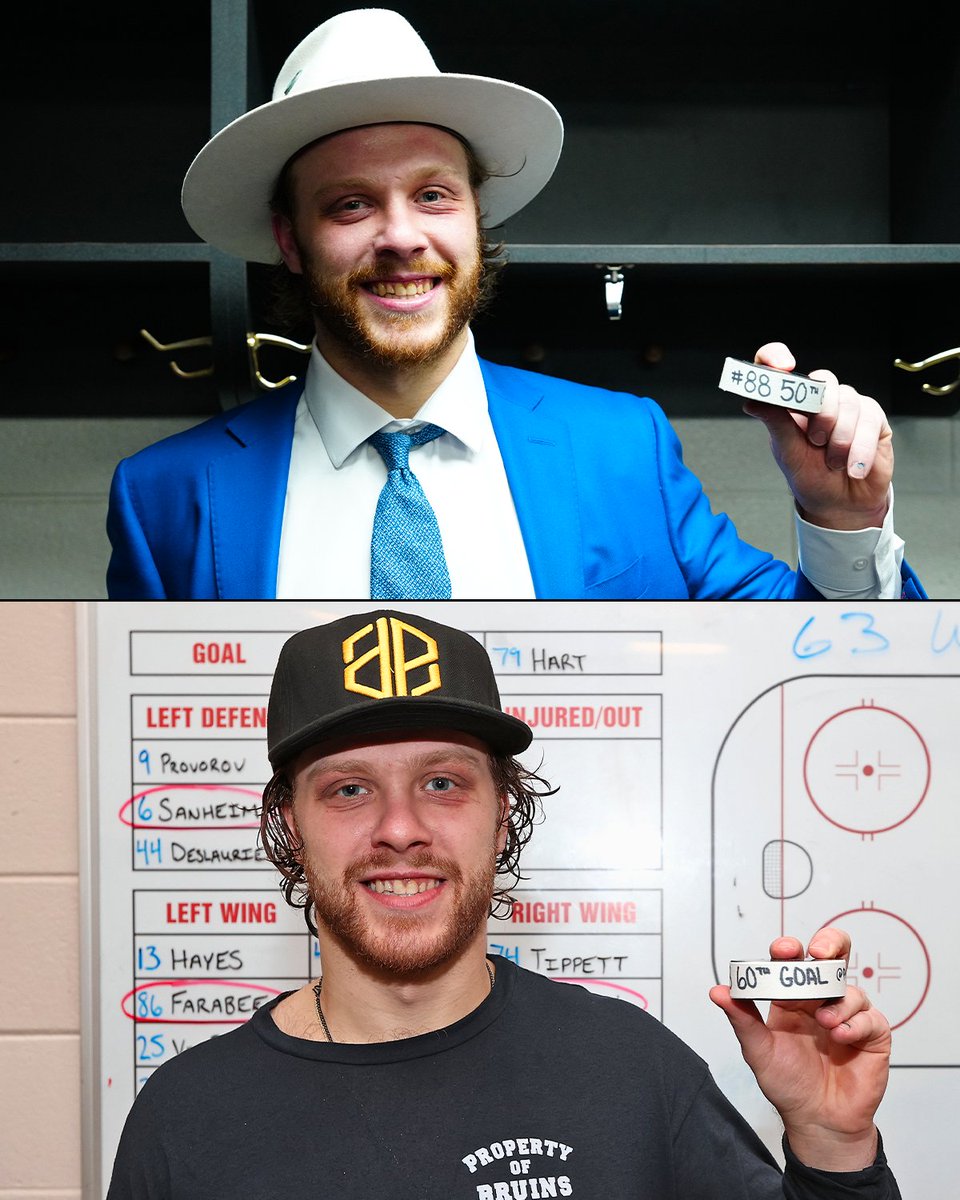 NHL's tweet photo. Congrats to David Pastrnak on being named the 28th captain in @NHLBruins history! 🍝 https://t.co/hFhC7dx8gF