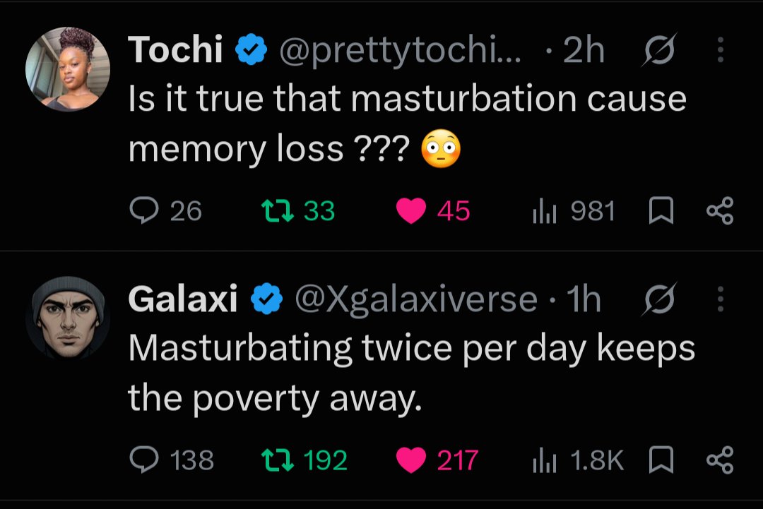 Famousmbt's tweet photo. If masturbating twice a day keeps poverty away,
then rich people must be doing it four times…
No wonder they don’t remember ordinary people 😂 https://t.co/IvEaOgoJQf