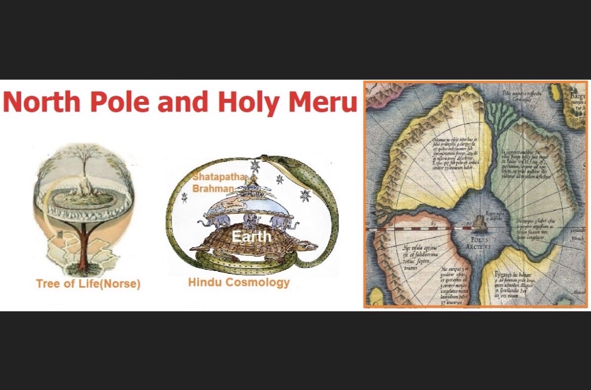 OakieJs's tweet photo. Instead of the upper conical notion of Mount Meru, a sort of reverse cone of a toroidal structure perhaps https://t.co/ggbzMkNy8l