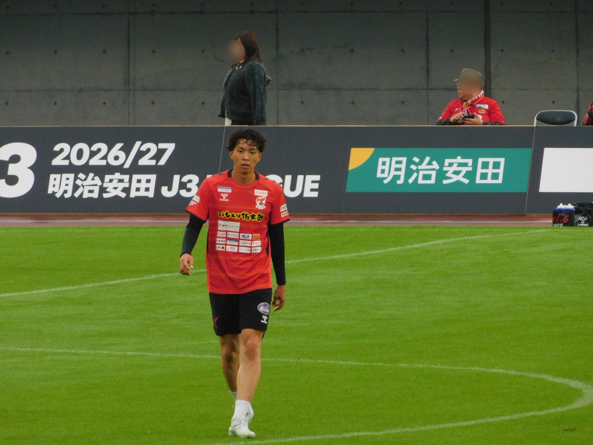 farbe_1917's tweet photo. ウォーミングアップ
vs長野パルセイロ

.
#上原牧人 選手
.
#當麻颯 選手
.
.
#福島ユナイテッド https://t.co/G3tfEkwzRr