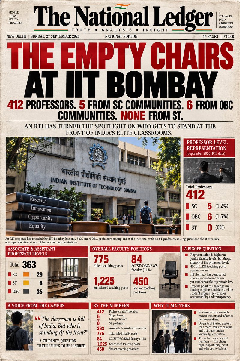 deepCH_2's tweet photo. @IndianTechGuide #IITBombay #IITs #SocialJustice https://t.co/ISD8TrxKFe