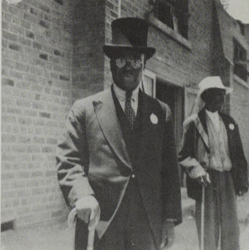 HistorySAZAR's tweet photo. Pixley Ka Isaka Seme, the founder of the ANC, attending the ANC annual conference, Bloemfontein, December 1937. Credit: Ralph Bunche/An African American In South Africa - The Travel Notes of Ralph Bunche. https://t.co/4Wb9sBxeQw