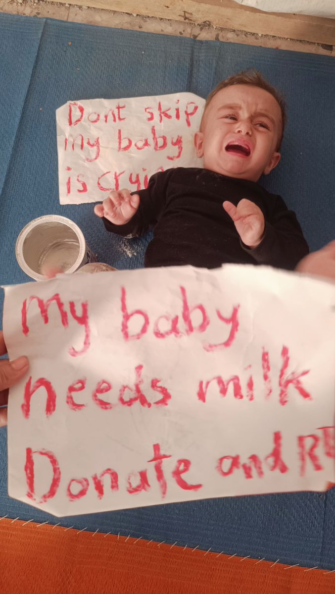 Palestinedaily1's tweet photo. Please help me , I'm dying of hunger😭
Please help me , I'm dying of hunger😭
Please help me , I'm dying of hunger😭
Please help me , I'm dying of hunger😭
Please help me , I'm dying of hunger😭
https://t.co/NrM0HmuLBc https://t.co/EUoo7cj7Ye