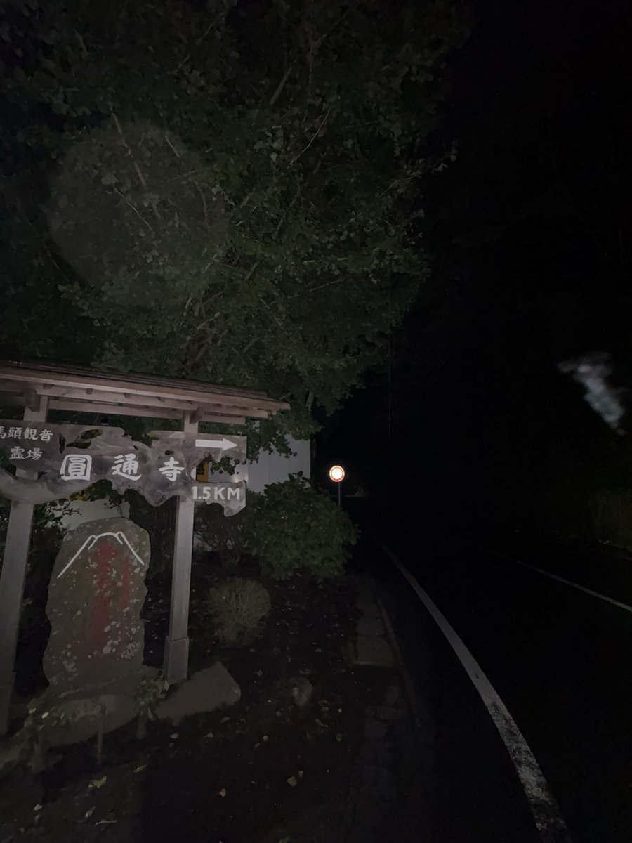 mochiz's tweet photo. 訳あって山道2

Googleマップくんに深夜のグラベルライドを指示されて、普段汚い言葉を使わないよう気をつけている私も「ザッケンナ！」と声が出ました👻 https://t.co/CZBgOGaURb