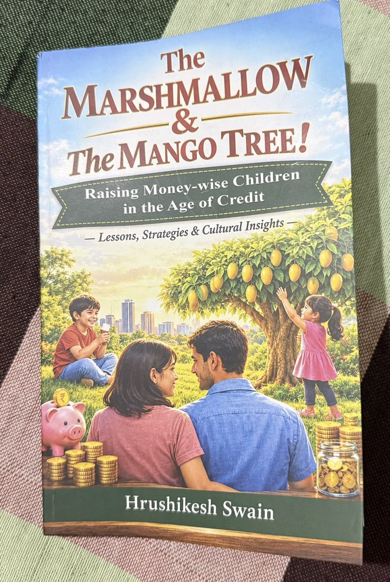 saipjena's tweet photo. “The best time to start saving was yesterday.The second best time is NOW!”
—The Marshmallow &The Mango Tree
ଆମମାନଙ୍କର ଅତି ପ୍ର��ୟ @RishiHks ଭାଇଙ୍କ ଲିଖିତ ବହି। #LetsTalkFinance
କିଣିବା ପାଇଁ ଲିଙ୍କ୍👇🏽
https://t.co/mMPKPYICmQ https://t.co/sYaUc2D5wU
