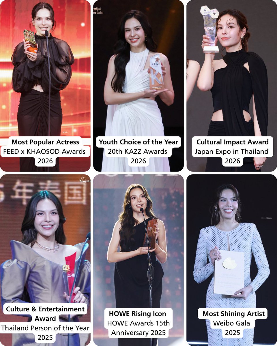 Betta_Luv's tweet photo. Congratulations, Sonya, on another individual award in your career. “Proud” alone can’t describe how I feel about you right now. We all know that your journey to becoming an actress hasn’t been easy. Getting to where you are today has taken so much hard work and sacrifice. You entered this industry when you were still a child, and look at how far you’ve come. Keep shining on your path ✨ And we’ll always be here to support you 🤍

#SonyaSaranphat
#LMSY #ลูกหมีซอนญ่า
#FEEDxKHAOSODAwards2026
