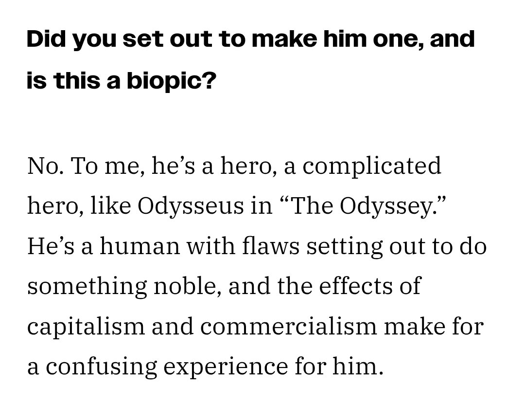 WayneG1939's tweet photo. Lance Oppenheim does not think that Hansen is a villain and wasn't out to portray him as such. https://t.co/3pfgkLEbEV