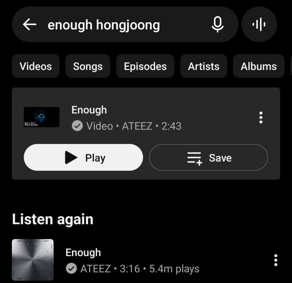 minjoongmy's tweet photo. lAAAAHHHHH KOK ENOuGHNYA ILANGGGGGGG HALO HELP @youtubemusic @kqent @ATEEZstaff @ATEEZofficial https://t.co/slpvfrRpyU