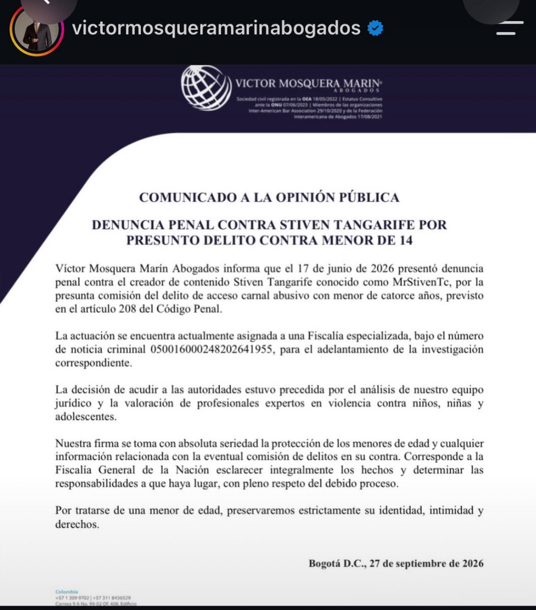 soyjosearcadio's tweet photo. Pillen las fechas WestCOL fue a poner la denuncia jajajaja 🤡🤡🤡🤡🤡Una cosa es poner una denuncia otra es que  la fiscalía la acepte . Payasos https://t.co/uzqhlyoeRU