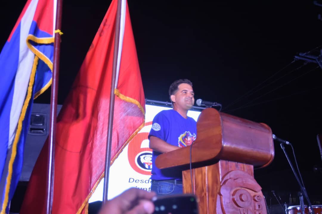 GHNordelo5's tweet photo. Efectuado en Arroyo Naranjo, municipio Vanguardia Nacional, el acto provincial de La Habana por los #66AñosCDR #Cuba #CDRCuba https://t.co/f518JcSHXX