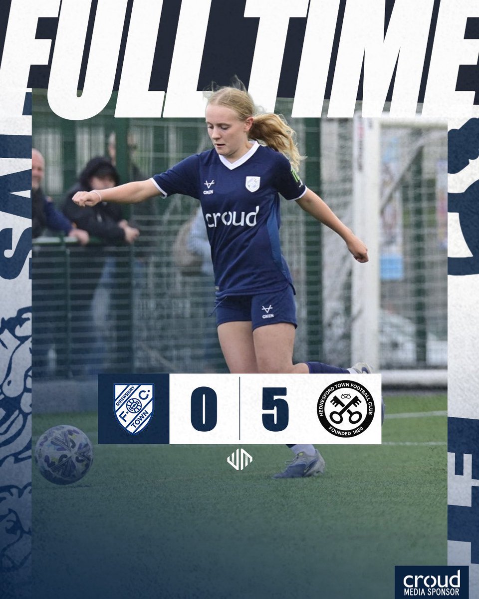 shrewswomen's tweet photo. Full time in Shropshire. 

🔵⚪️ #salop https://t.co/6xr28vwB6J